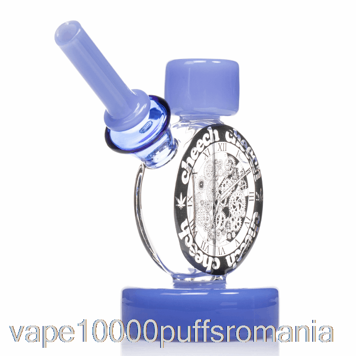 Vape Romania Cheech Clock Bubbler Blue